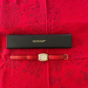 GOSSIP LEATHER WATCH IN ORIGINAL CASE